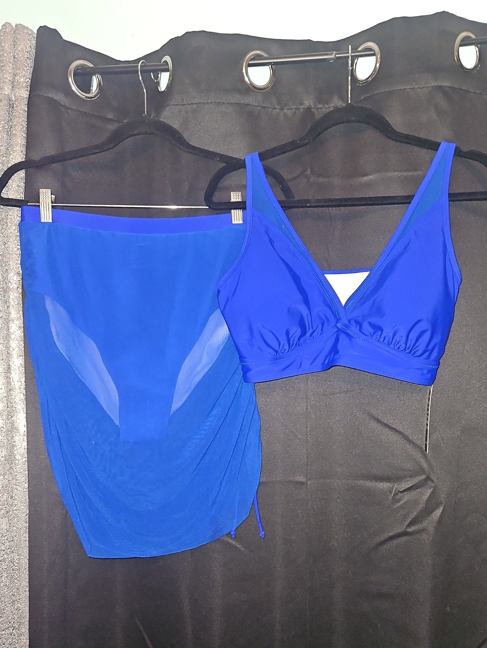 NWT Blooming Jelly Royal Blue Two-Piece Swim Set